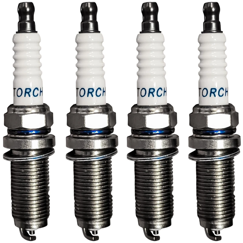 شمع خودرو تورچ مدل KL6RTC پایه بلند مناسب برای برلیانس H320 و H330 بسته ۴ عددی